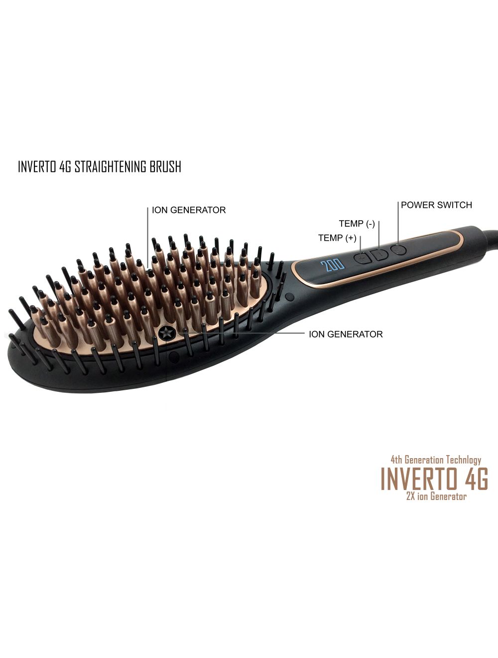 Dual voltage hair straightener brush online