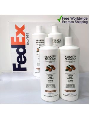 Original Formula 4000ml Keratin Hair Treatment With Moroccan Argan oil Free Express Shipping Worldwide